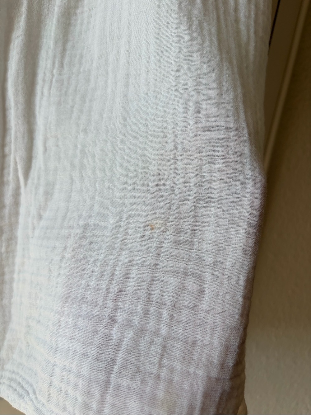 CLOTH & STONE EUC White Gauze Gauzy Cotton Button Front Tank Top XS - Picture 3 of 8